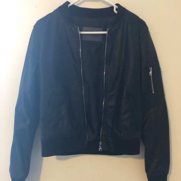 TJ Maxx Jackets & Coats Leather Jacket Poshmark